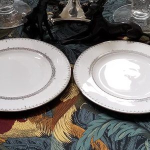 Lenox 2 Lace Couture Accent Luncheon Plates